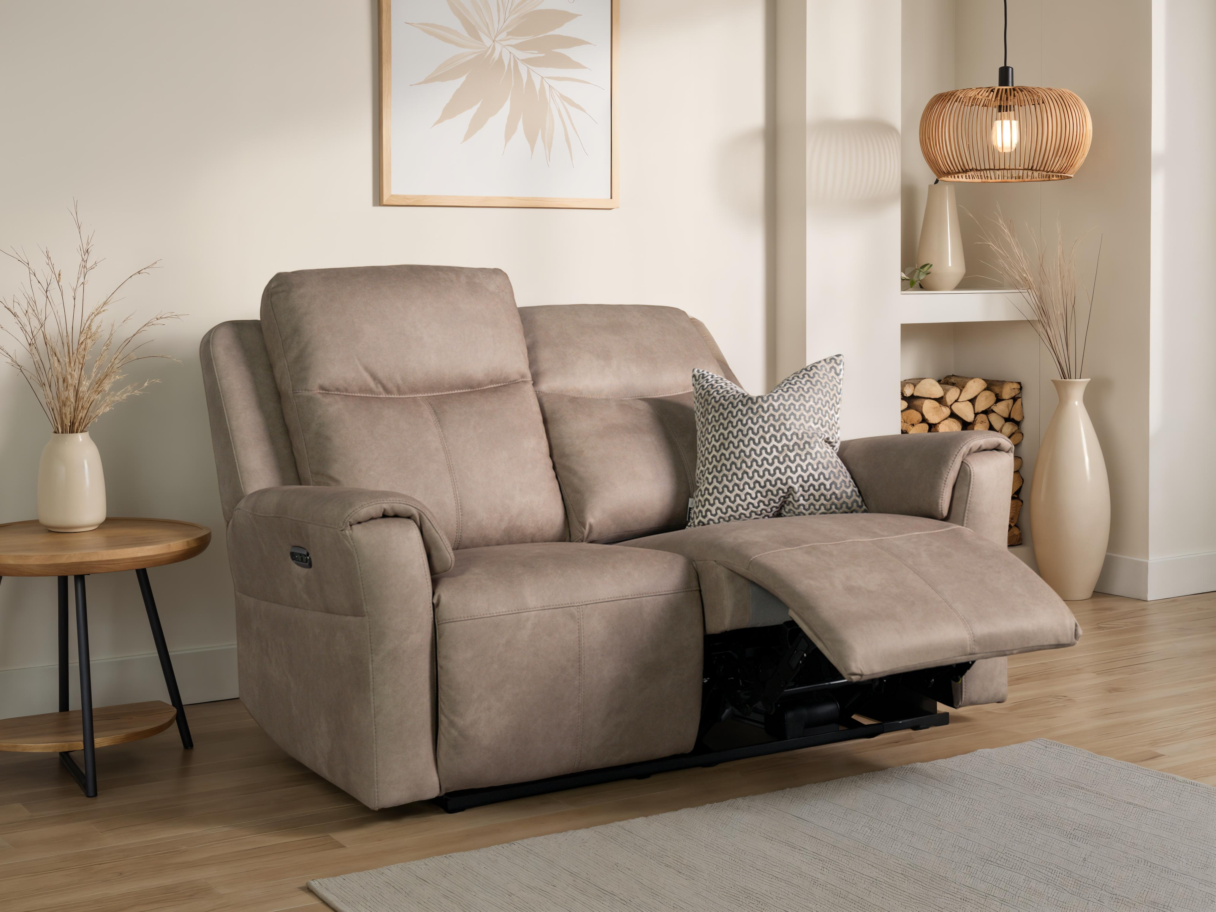 Charlie 2 Seater Power Recliner - Eco Sofa