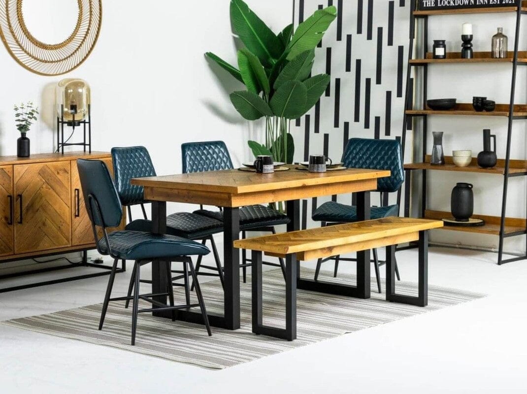 Tulsa 135cm Fixed Top Dining Table