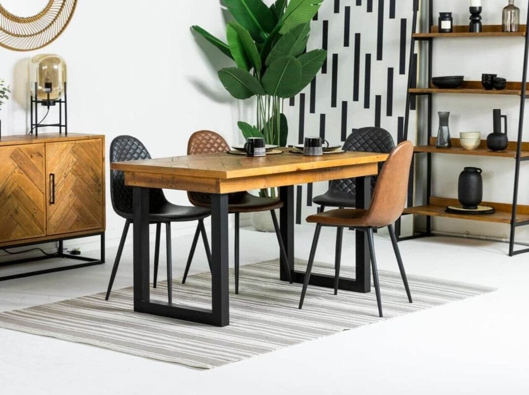 Tulsa 135cm Fixed Top Dining Table