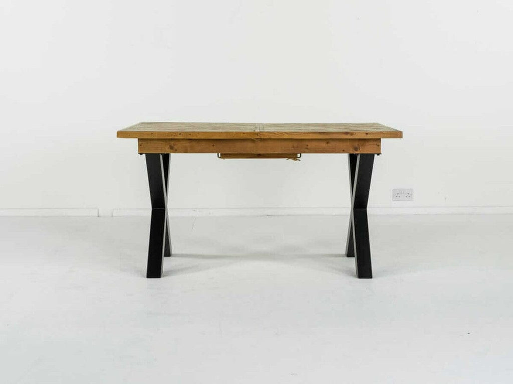 Tulsa Cross Leg Extendable Dining Table (140cm - 180cm)