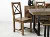 Tulsa Dark Cross Back Dining Chair (Set of 2)