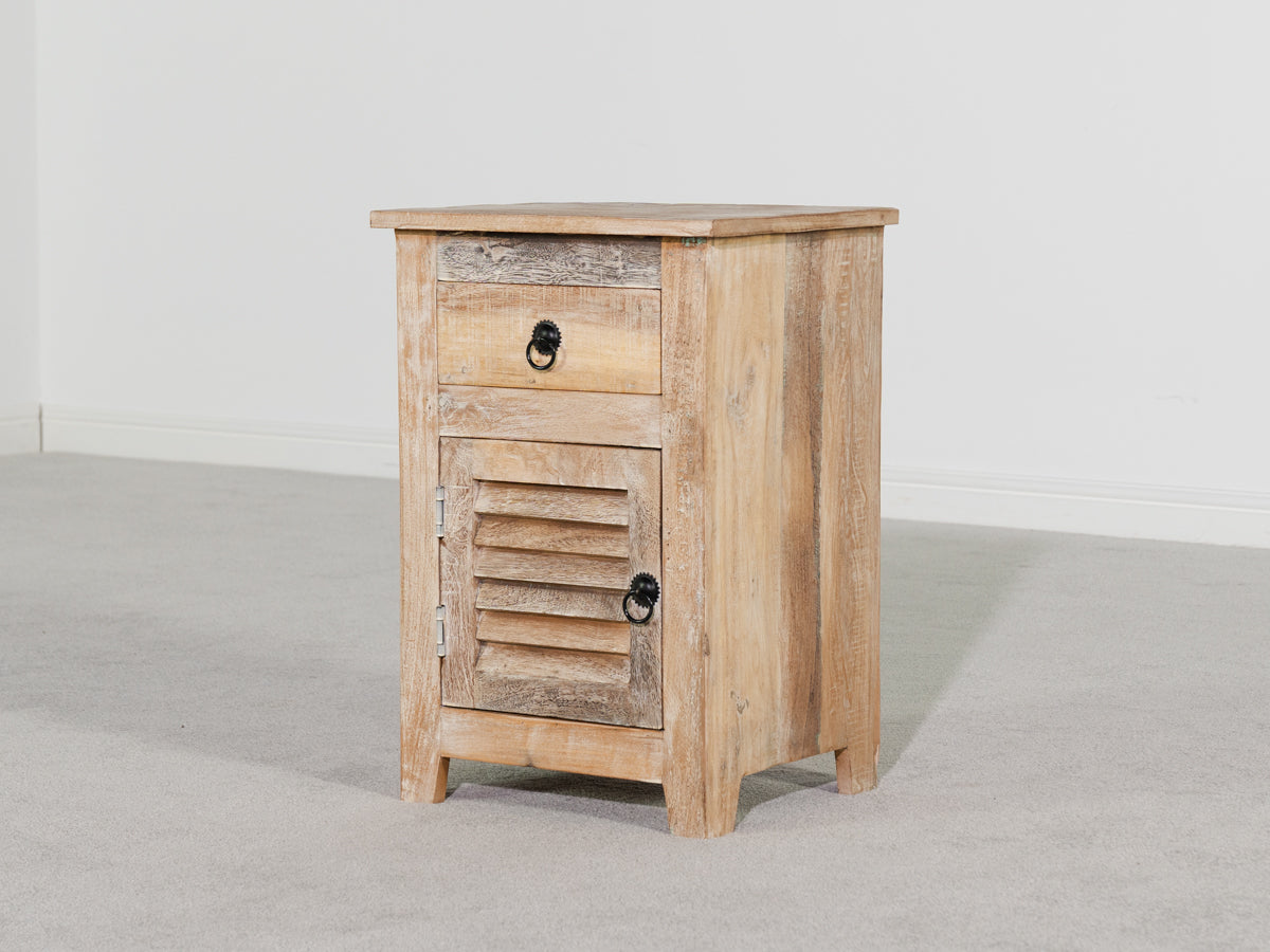 Mayflower Natural Bedside Table
