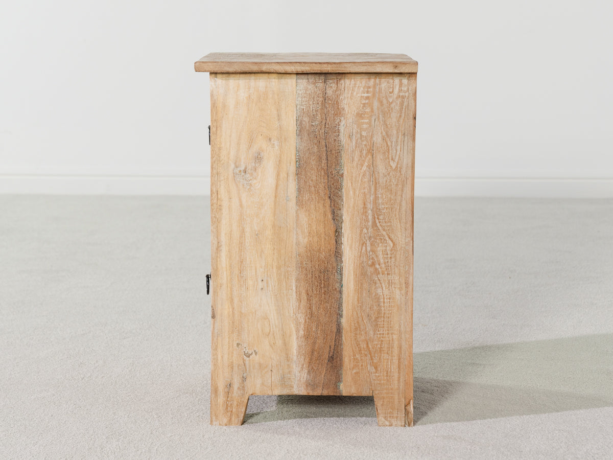 Mayflower Natural Bedside Table