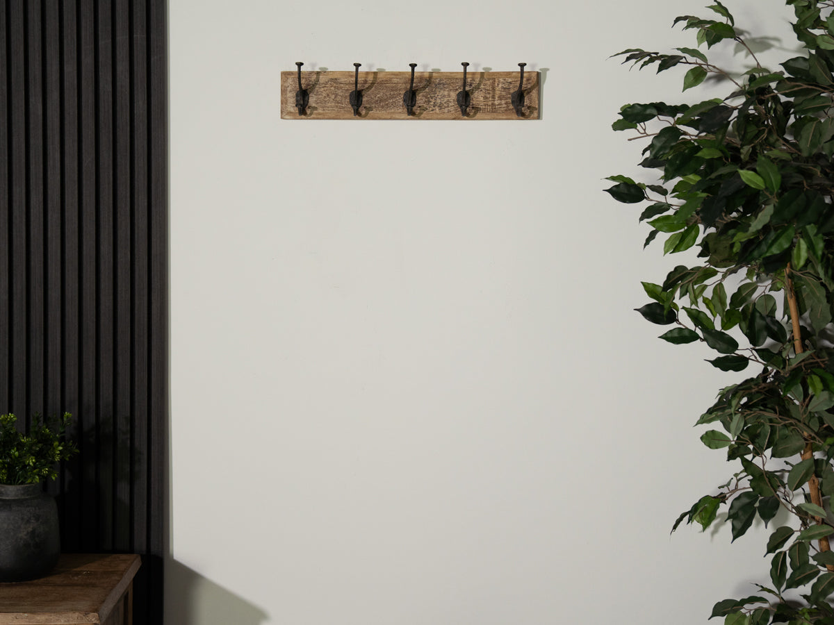 Mayflower Natural 5 Hook Hanger