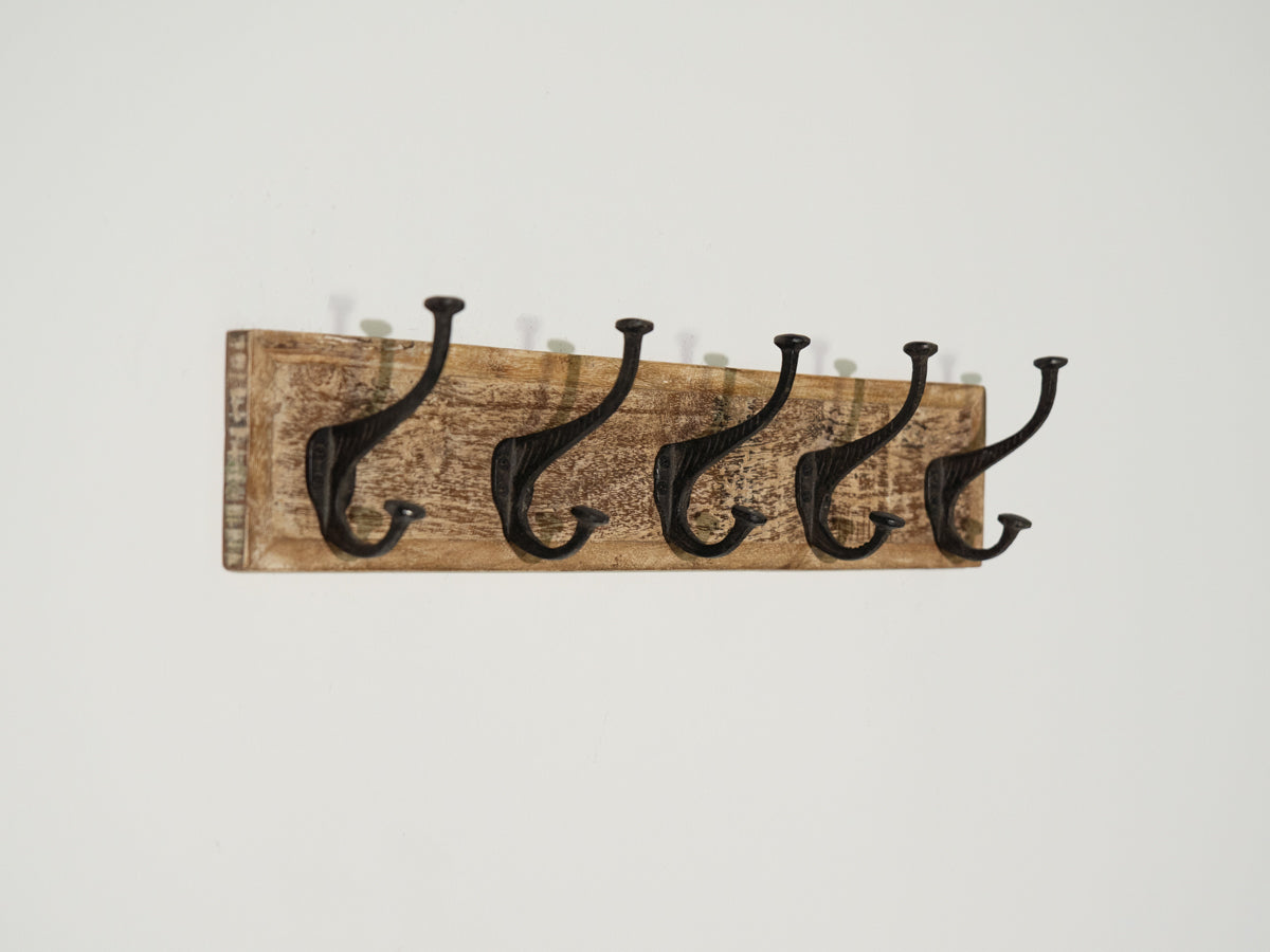 Mayflower Natural 5 Hook Hanger
