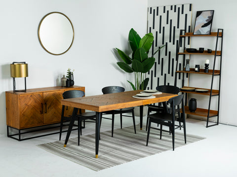 Mode 180-240cm Extendable Dining Table & Gabo Dining Chairs