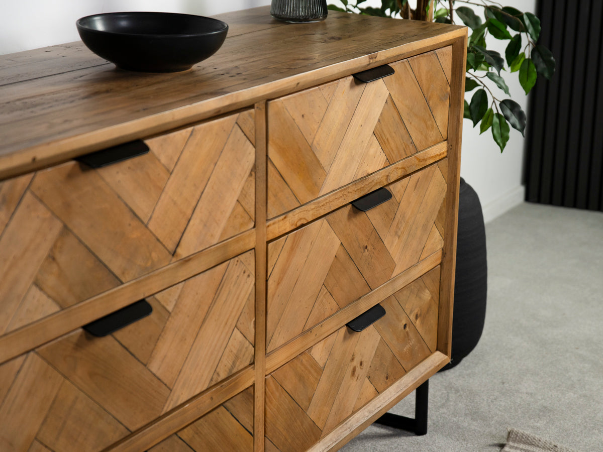Sydney 6 Drawer Wide Chest