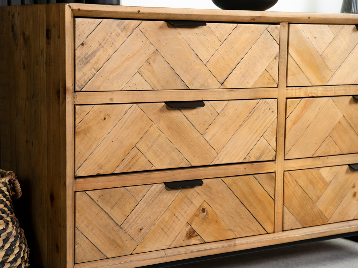 Sydney 6 Drawer Wide Chest