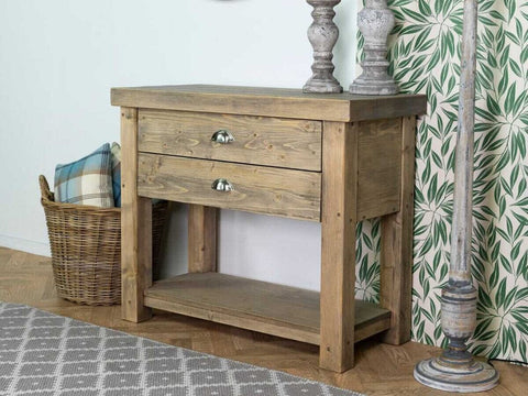 Hulk 2 Drawer Console Table