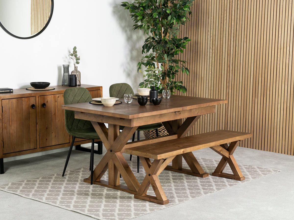 Provence Extendable Dining Table (140 -180cm) & Alston Dining Chair