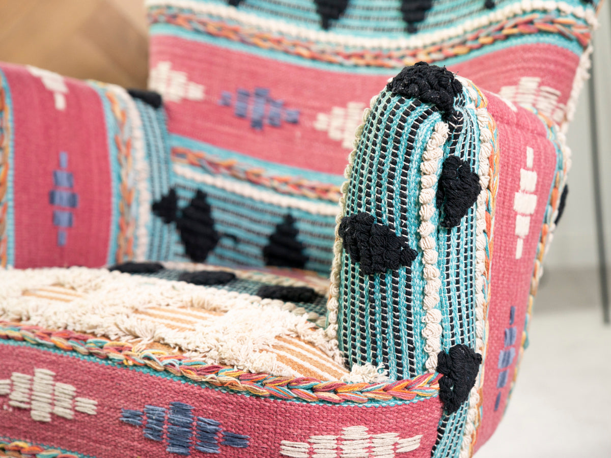 Jorhat Kantha Armchair