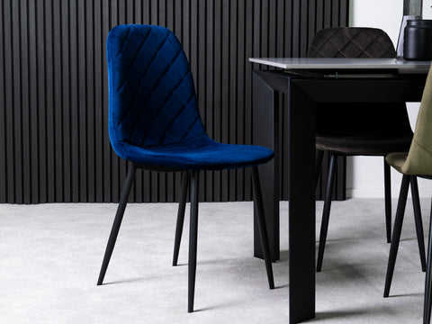 Alston Blue Dining Chair Set Of 2