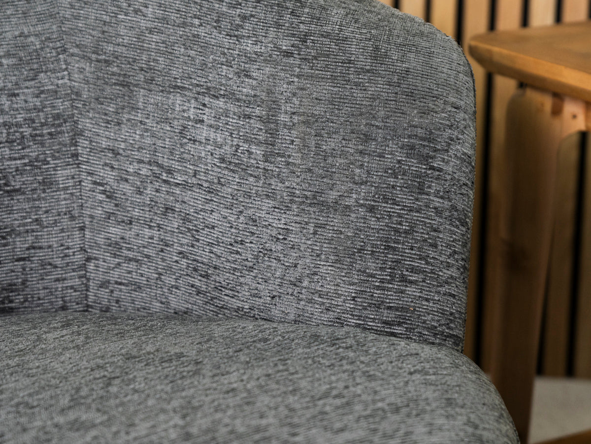 Adelaide Eco Grey Swivel Chair