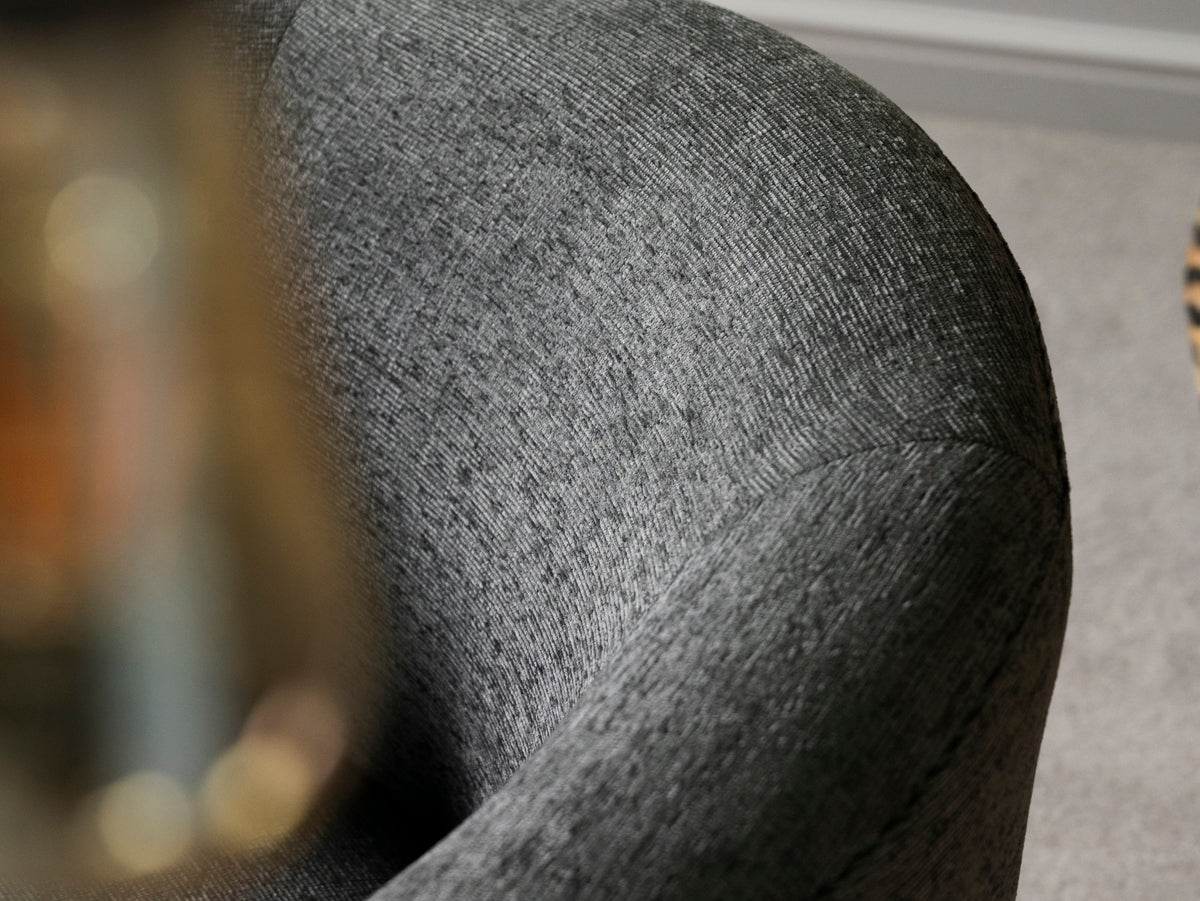 Adelaide Eco Grey Swivel Chair