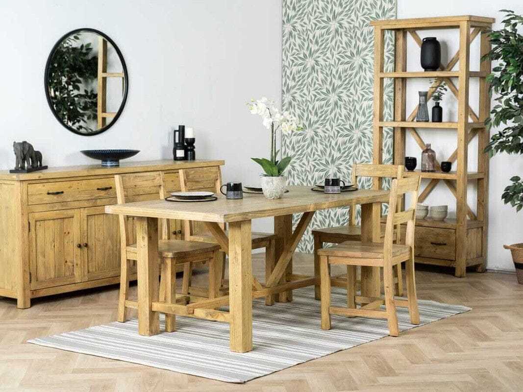 Salisbury 180CM Fixed Top Dining Table