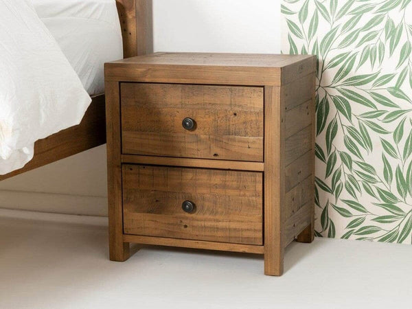 Montreal 2 Drawer Bedside Table
