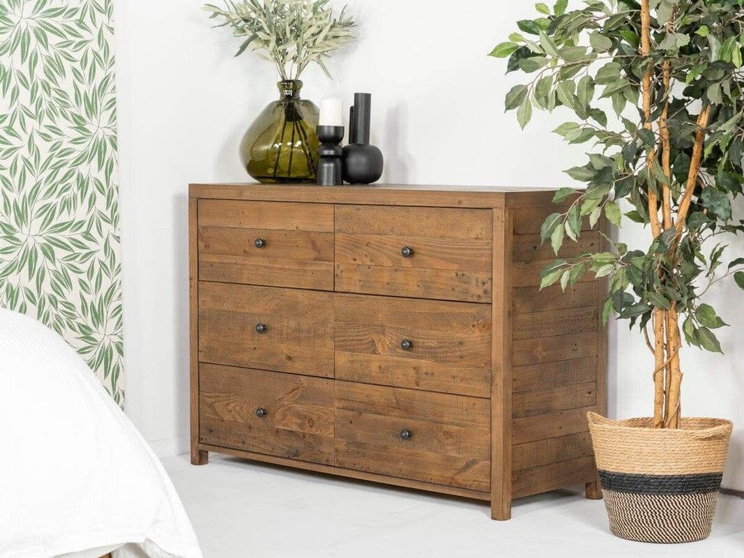 Montreal 6 Drawer Wide Chest