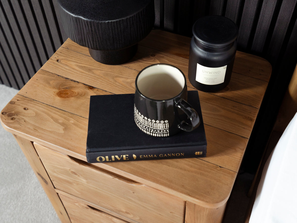 Exeter 2 Drawer Bedside Table