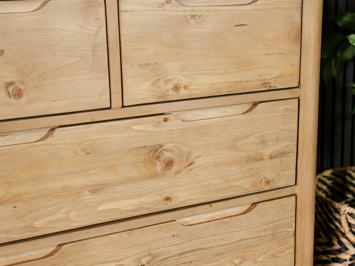 Exeter 5 Drawer Wide Chest