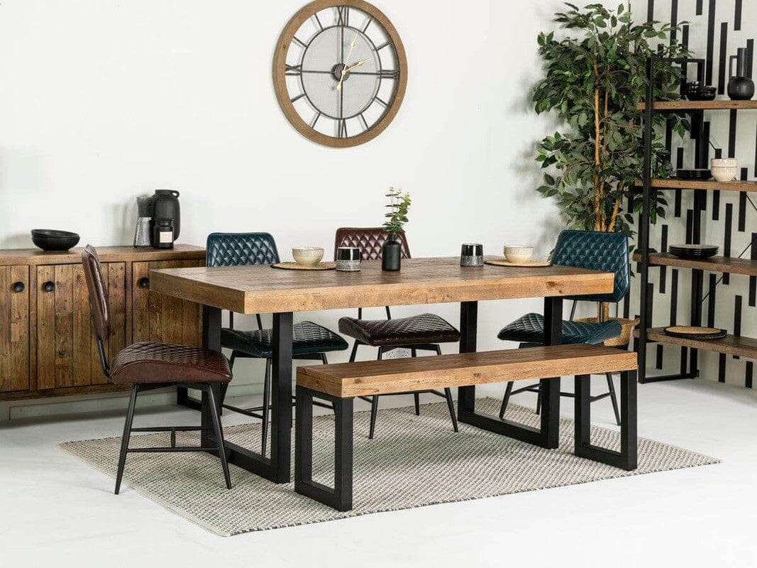 Brooklyn 180CM Fixed Top Dining Table