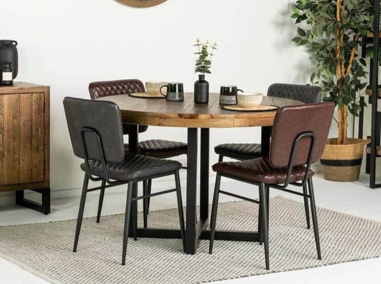 Houston Grey Dining Chair Set Of 2
