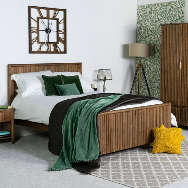 Silas upholstered shop platform bed