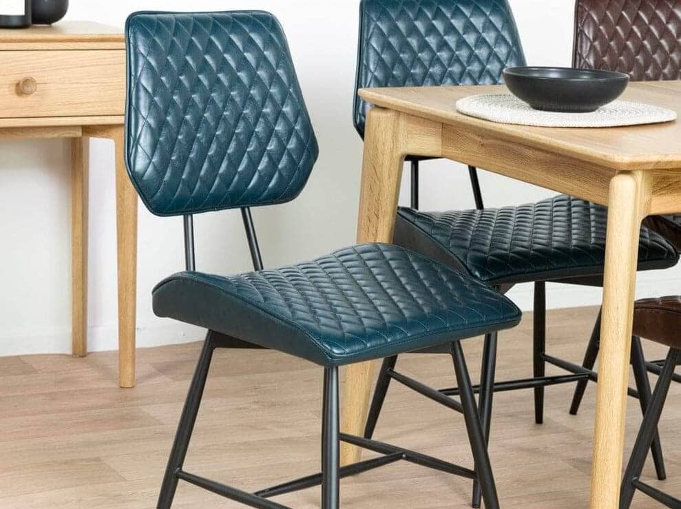 Lupin Blue Dining Chair Set Of 2