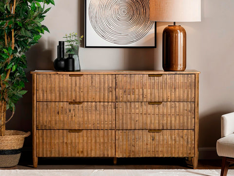 Cairo 6 Drawer Wide Chest