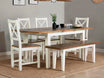 Devon Extendable Dining Table (140cm - 180cm) & Devon Chairs