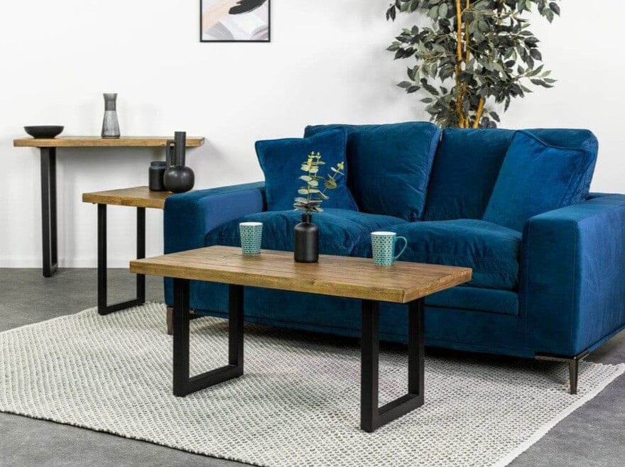 Brooklyn Coffee Table With Black U Leg