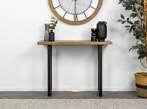 Brooklyn Console Table With Black U Leg