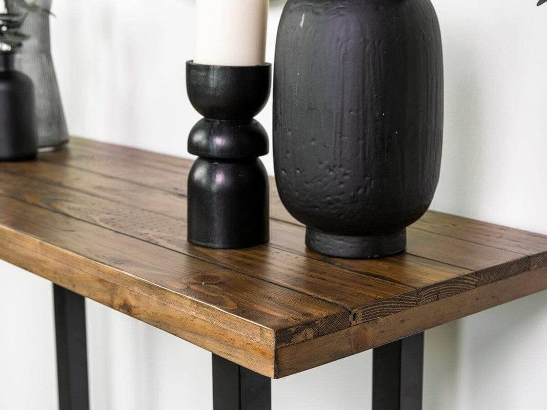 Brooklyn Console Table With Black U Leg