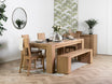 Durham 220CM Fixed Top Dining Table