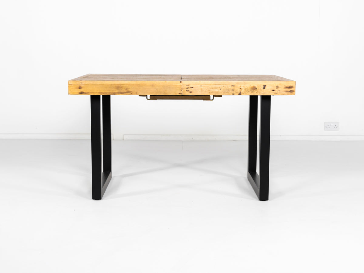 Brooklyn Light Extendable Dining Table (140cm - 180cm) & Brooklyn Light Bench