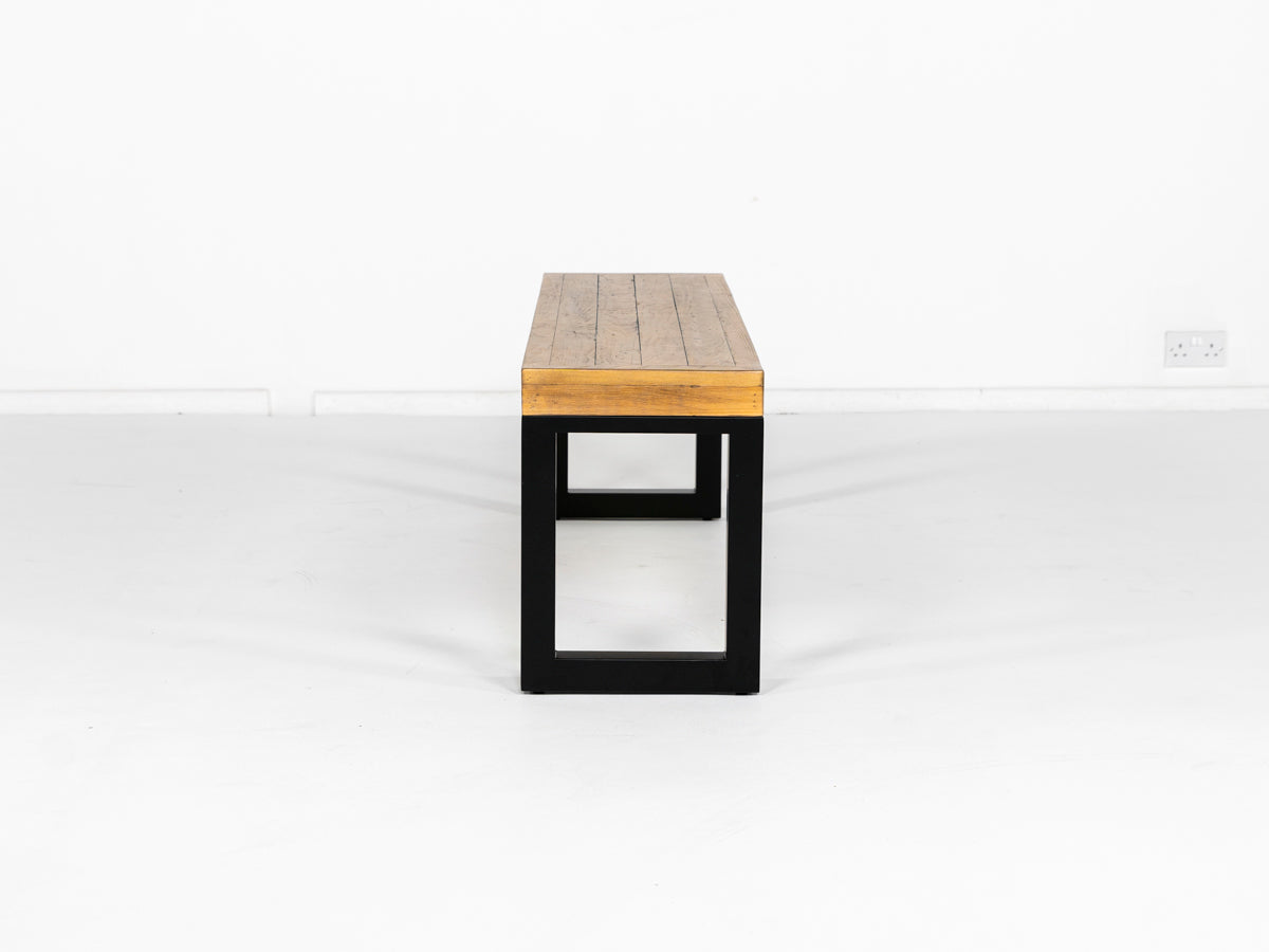 Brooklyn Light Extendable Dining Table (140cm - 180cm) & Brooklyn Light Bench