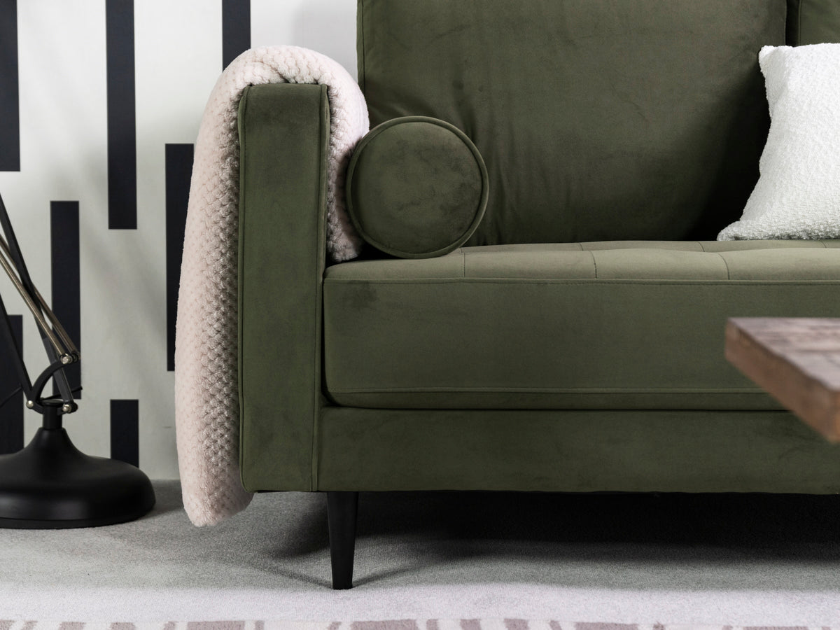 Signature 2 Seater Green Sofa