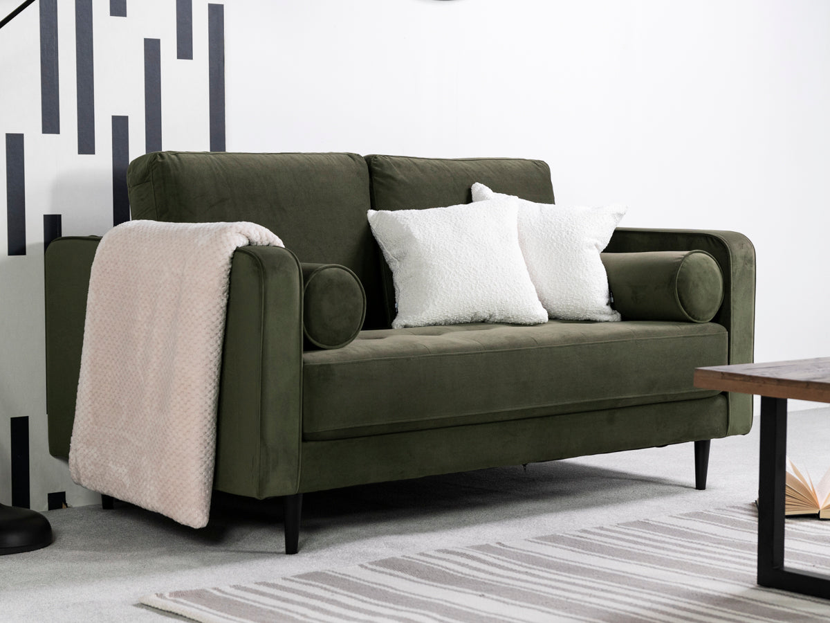 Signature 2 Seater Green Sofa