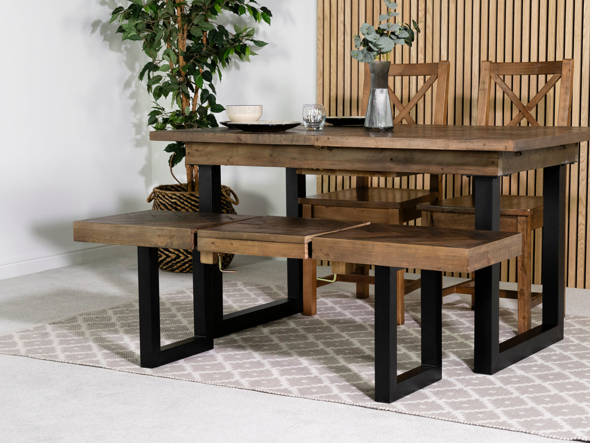 Tulsa Dark Extending Bench
