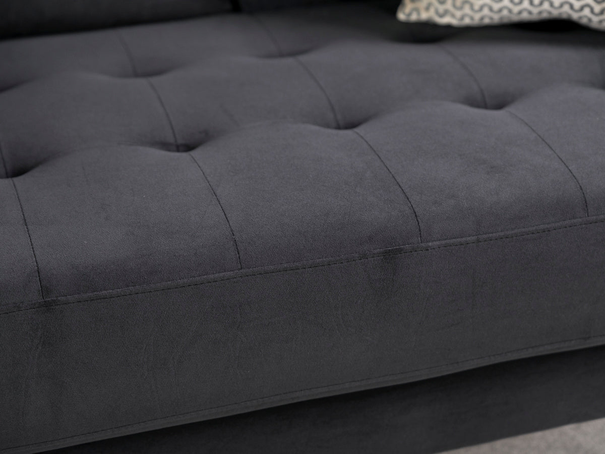 Signature 2 Seater Charcoal Sofa