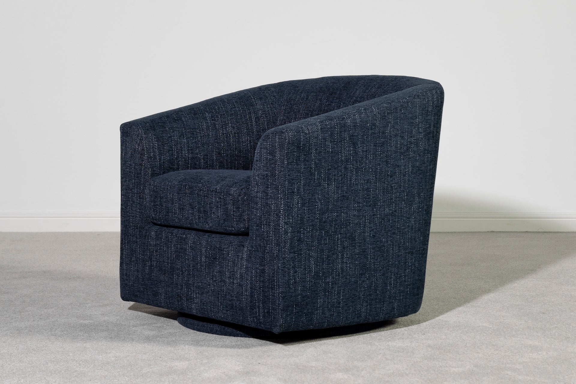 Dahlia Eco Blue Swivel Chair