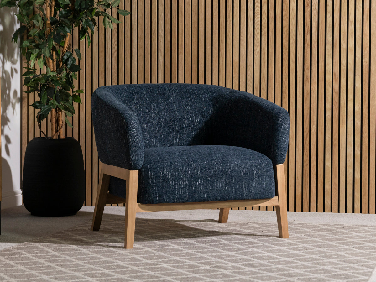 Palm Eco Blue Armchair