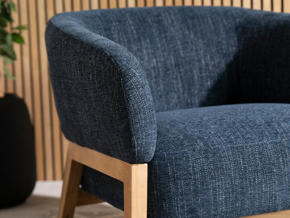 Palm Eco Blue Armchair
