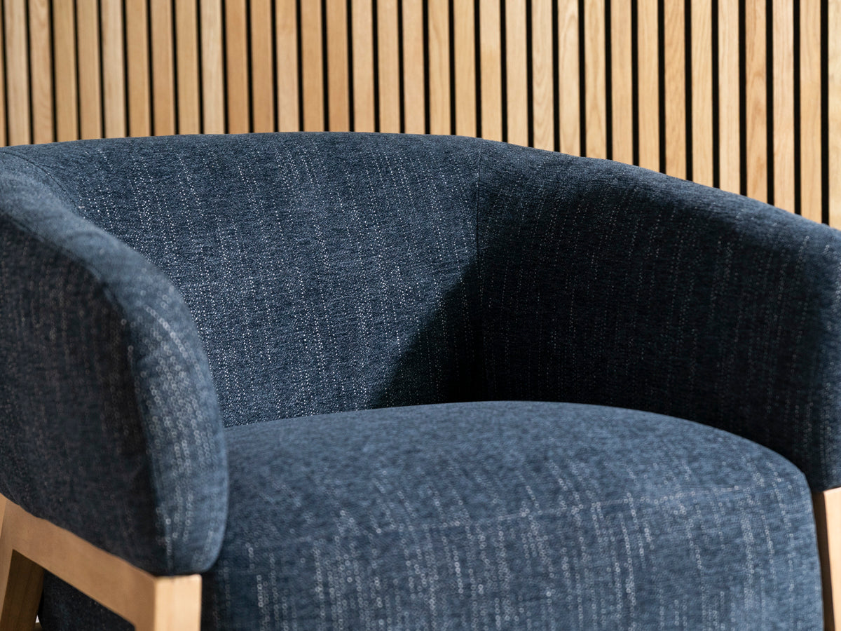 Palm Eco Blue Armchair