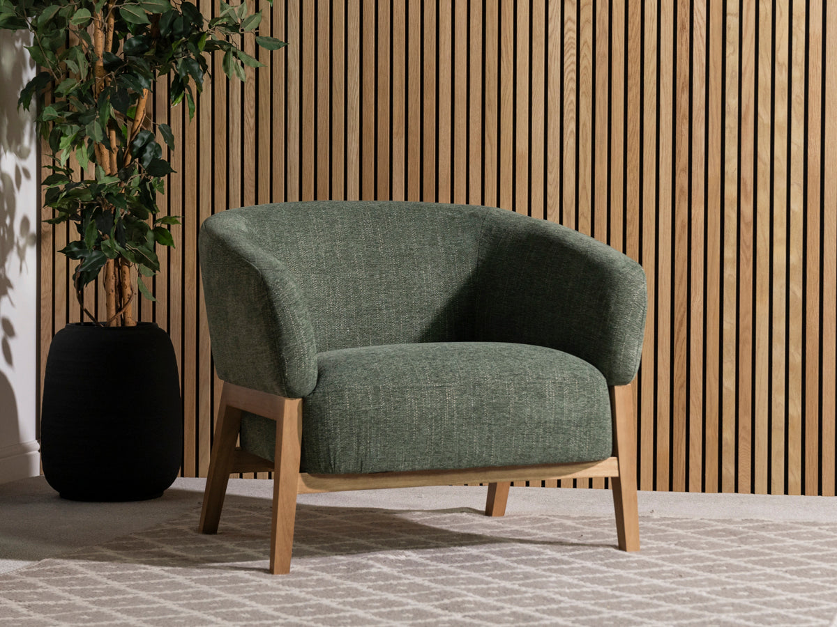 Palm Eco Green Armchair