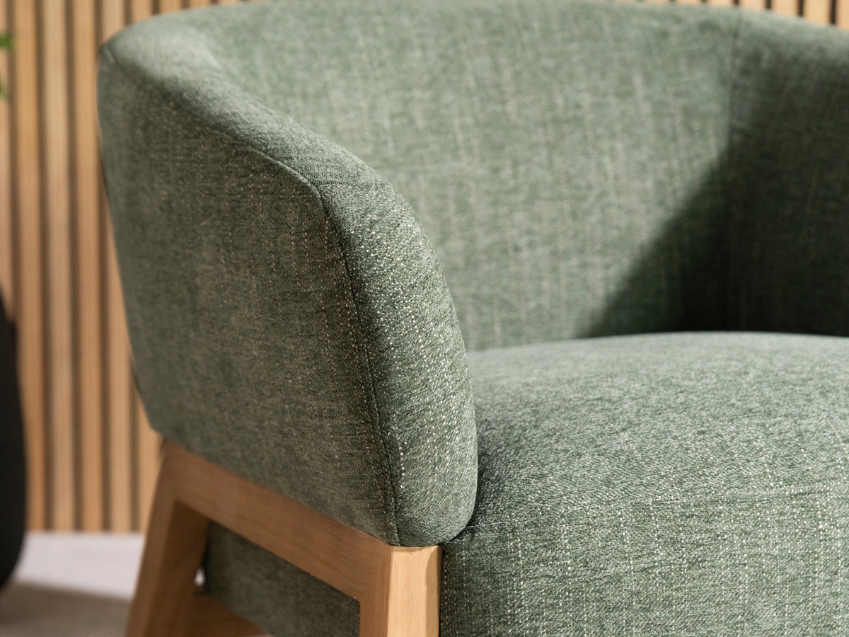 Palm Eco Green Armchair