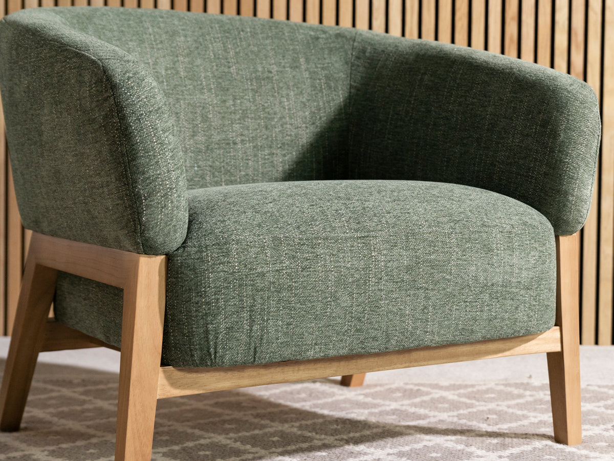 Palm Eco Green Armchair