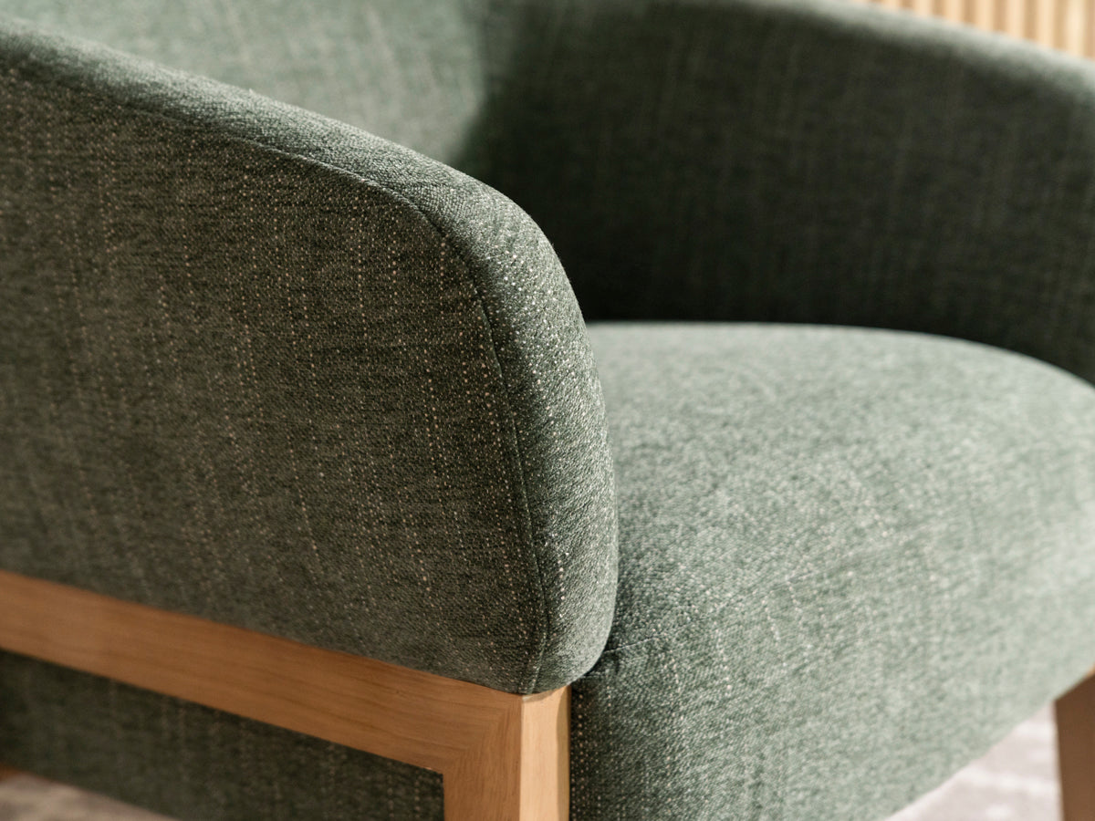Palm Eco Green Armchair