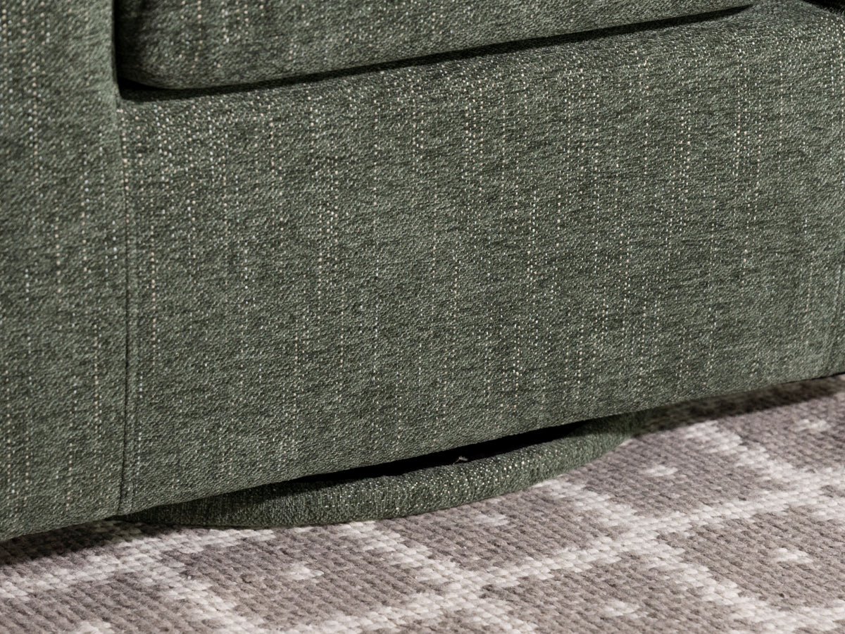 Dahlia Eco Green Swivel Chair