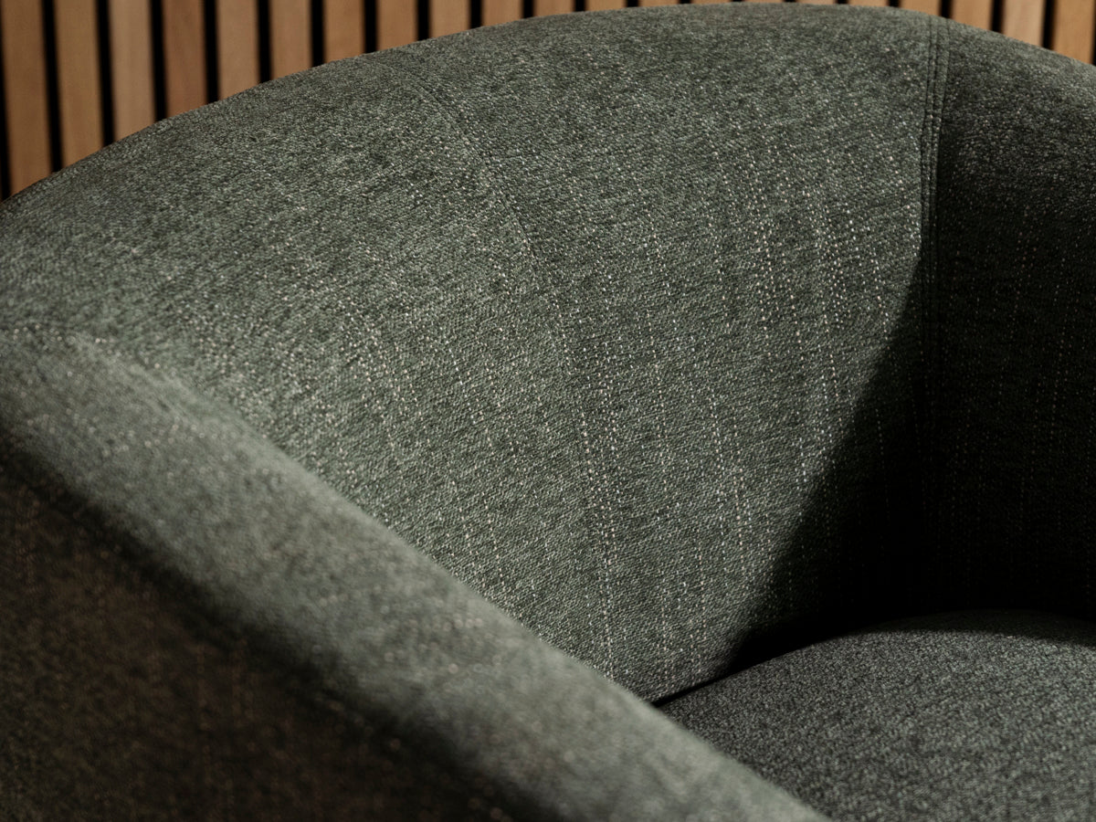 Dahlia Eco Green Swivel Chair