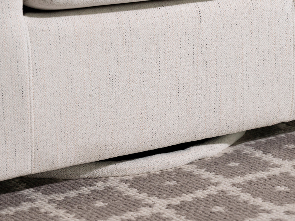 Dahlia Eco Natural Swivel Chair